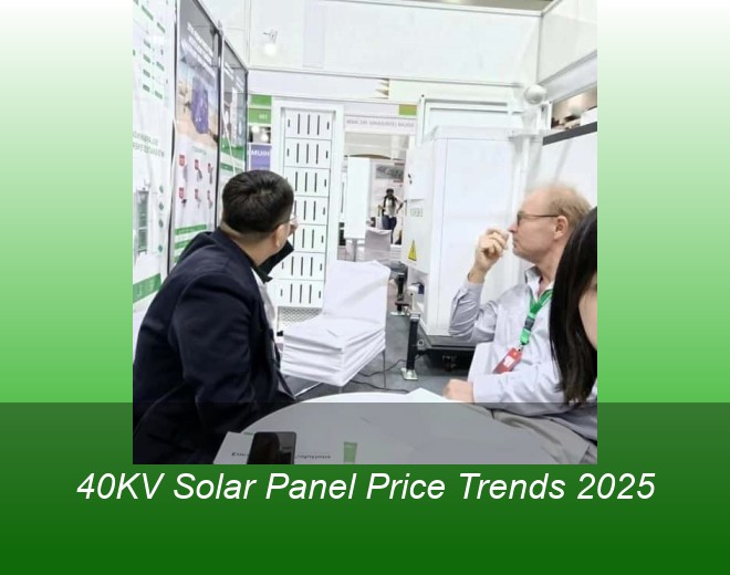 40KV Solar Panel Price Trends 2025